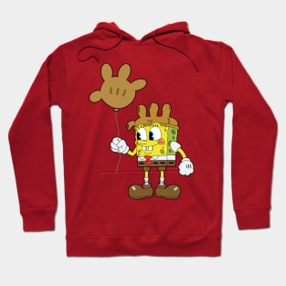 Spongebob in cuphead style Hoodie